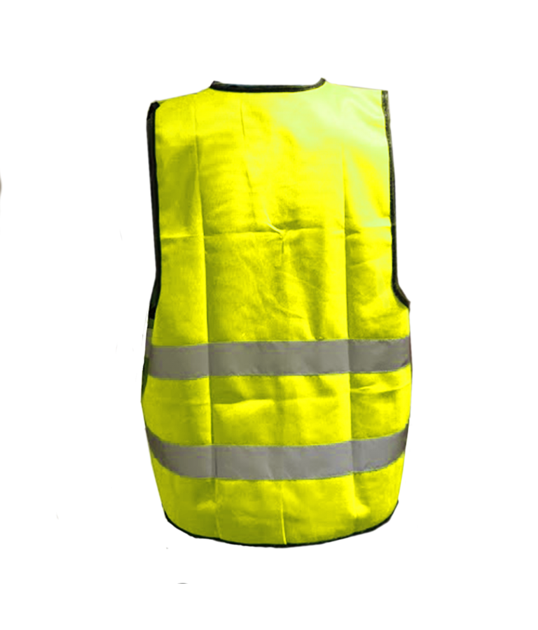 Gilet Haute visibilité jaune fluo - sans logotypage