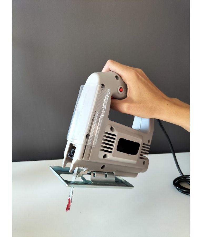 Scie sauteuse sécurisée