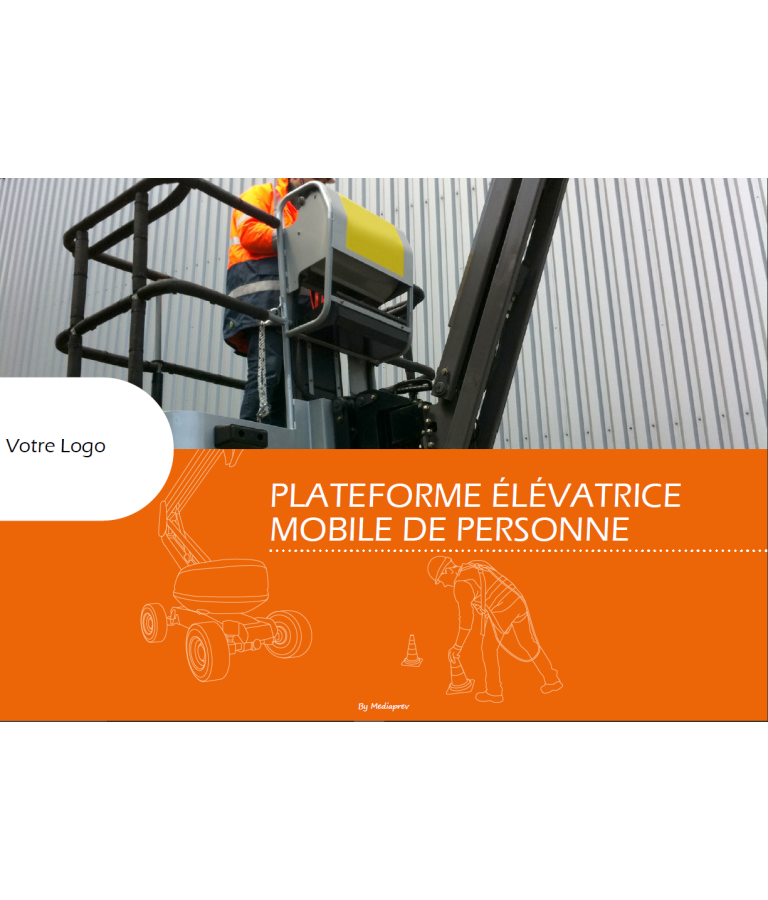 Support de cours R486 Plateforme élévatrice mobile de personne