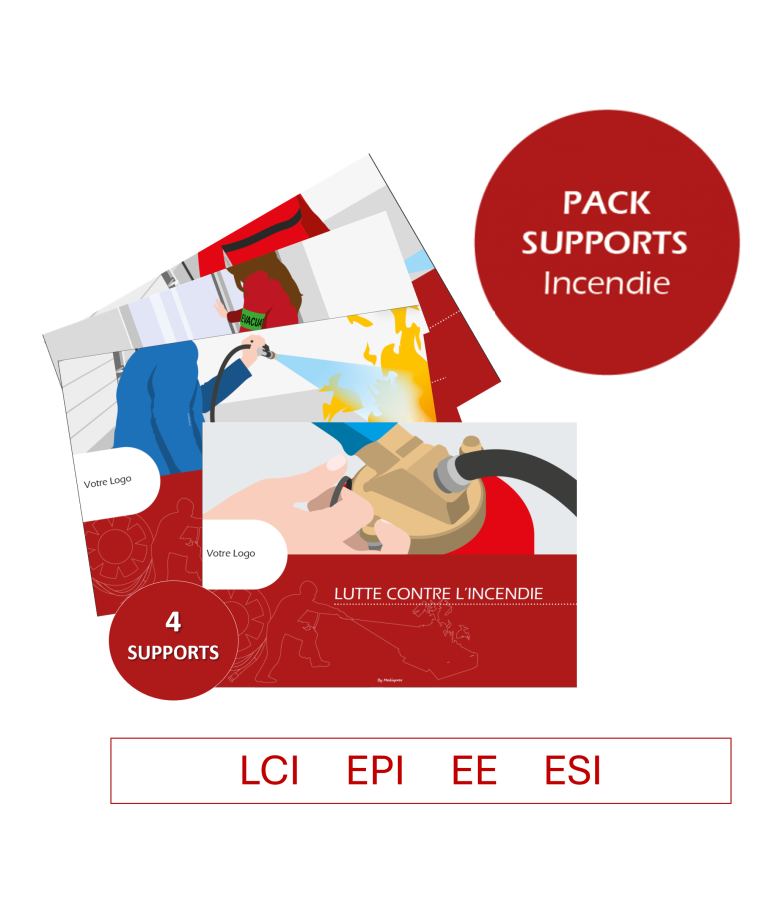 Pack support de cours incendie